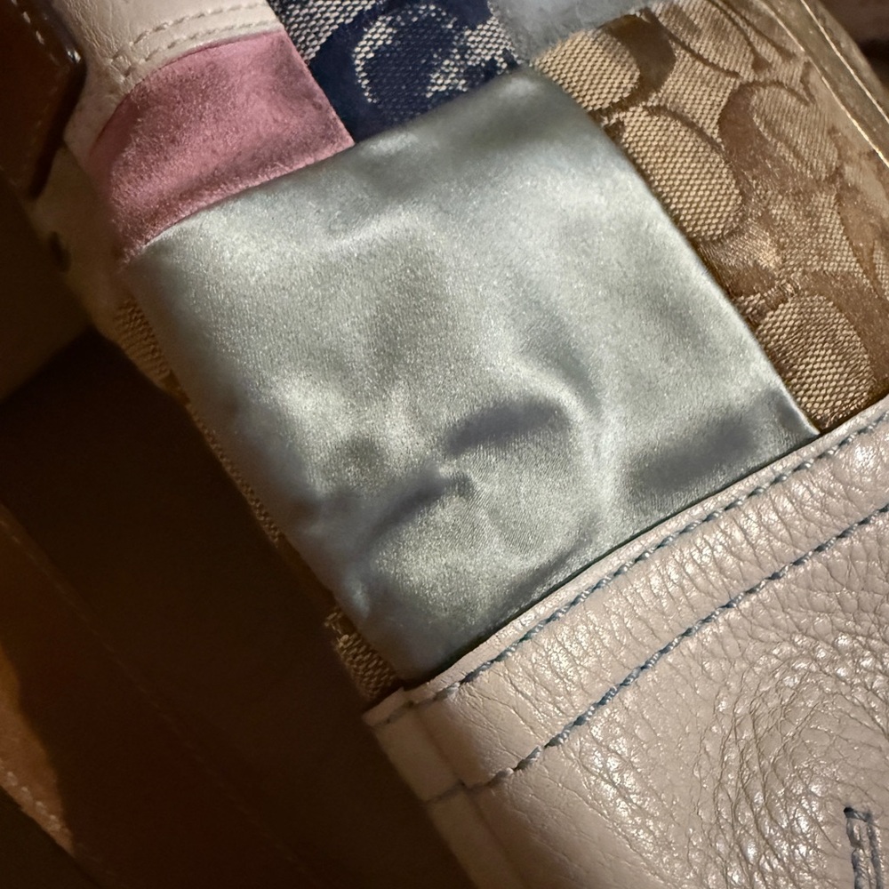 Coach Patchwork Shoulder/Crossbody Bag EUC - image 11